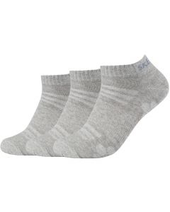 Skechers 3PPK Mesh Ventilation Socks SK43022-9300 unisex skarpetki, Szare 001