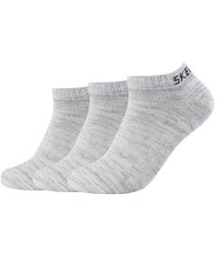 Skechers 3PPK Mesh Ventilation Socks SK43022-9304 unisex skarpetki, Szare 001