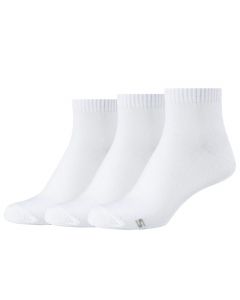 Skechers 3PPK Wm Casual Quarter Socks SK42005-1000 damskie skarpetki, Białe 001