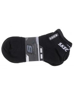 Skechers 5PPK Mesh Ventilation Socks SK43022006-9999 unisex skarpetki, Czarne 001