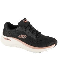 Skechers Arch Fit 2.0 - Glow The Distance 150067-BKRG damskie buty sportowe, Czarne 001