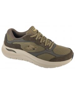 Skechers Arch Fit 2.0 - The Keep 232702-OLV męskie buty sneakers, Zielone 001