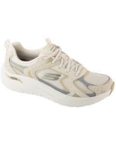 Skechers Arch Fit 2.0 - Vintage Luxe 150332-NAT damskie buty sneakers, Białe 001