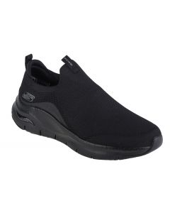 Skechers Arch Fit-Ascension 232404-BBK męskie buty sneakers, Czarne 001