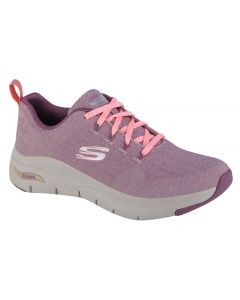 Skechers Arch Fit Comfy Wave 149414-MVE damskie buty sneakers, Różowe 001