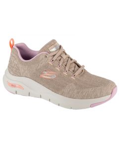 Skechers Arch Fit Comfy Wave 149414-TPMT damskie buty sneakers, Beżowe 001