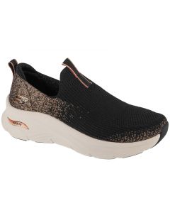Skechers Arch Fit D'Lux - Glimmer Dust 149689-BKRG damskie buty sneakers, Granatowe 001