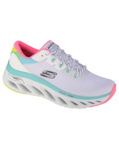 Skechers Arch Fit Glide-Step - Highlighter 149871-WMLT damskie buty sneakers, Białe 001