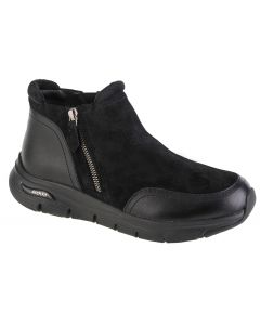 Skechers Arch Fit Smooth - Modest 167366-BBK damskie buty zimowe, Czarne 001