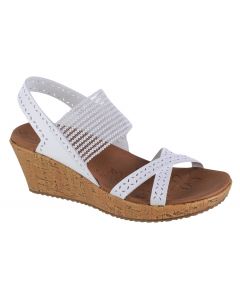 Skechers Beverlee - Boho Glow 119330-WHT damskie sandały, Białe 001