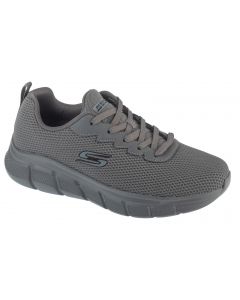 Skechers Bobs B Flex - Chill Edge 118106-DKGY męskie buty sneakers, Szare 001