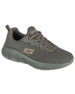 Skechers Bobs B Flex - Chill Edge 118106-OLV męskie buty sneakers, Zielone 001