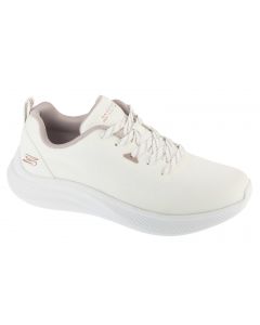 Skechers Bobs Mode Flex 117730-WHT damskie buty sneakers, Białe 001