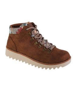 Skechers Bobs Mountain Kiss - Alpha Star 113429-BRN damskie buty zimowe, Brązowe 001