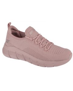 Skechers Bobs Sport B Flex-Color Connect 117121-MVE damskie buty sneakers, Różowe 001