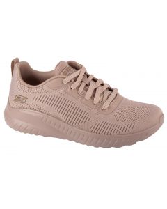 Skechers Bobs Squad Chaos - Face Off 117209-NUDE damskie buty sneakers, Beżowe 001