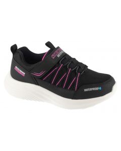 Skechers Bounder Pro-Aqua Step 303484L-BKHP dla dziewczynki buty sneakers, Czarne 001