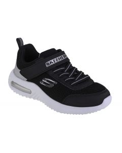 Skechers Bounder-Tech 403748L-BKSL dla chłopca buty sneakers, Czarne 001