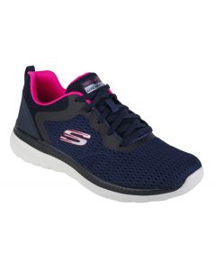 Skechers Bountiful-Quick Path 12607-NVHP damskie buty sneakers, Granatowe 001