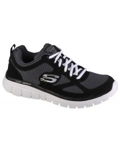 Skechers Burns 52635-BKW męskie buty sneakers, Szare 001