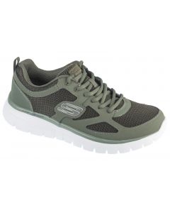 Skechers Burns Agoura 52635-OLV męskie buty sneakers, Zielone 001