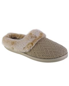 Skechers Cozy Campfire - Home Essential 167225-NAT damskie kapcie, Beżowe 001