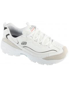 Skechers D'Lites 150231-WBK damskie buty sneakers, Białe 001