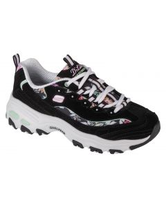 Skechers D'Lites-Blooming Fields 149794-BKMT damskie buty sneakers, Czarne 001