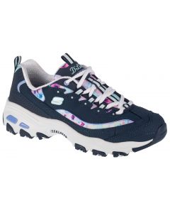 Skechers D'Lites-Blooming Fields 149794-NVMT damskie buty sneakers, Granatowe 001