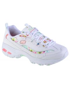 Skechers D'Lites-Blooming Fields 149794-WMLT damskie buty sneakers, Białe 001