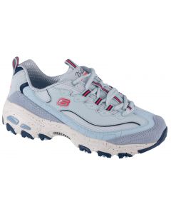 Skechers D'Lites - Bold Views 149589-LBMT damskie buty sneakers, Niebieskie 001