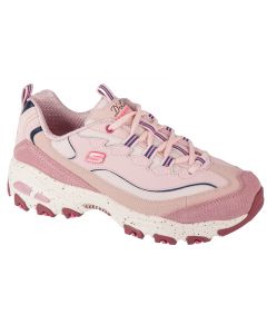 Skechers D'Lites - Bold Views 149589-MVMT damskie buty sneakers, Różowe 001