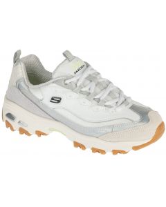 Skechers D'Lites - Dazzling Shine 150556-WGY damskie buty sneakers, Białe 001
