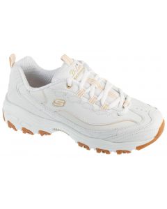 Skechers D'Lites - Good Neutral 149807-WHT damskie buty sneakers, Białe 001