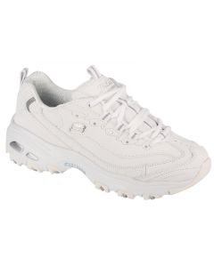 Skechers D'Lites-Play On 11949-WSL damskie buty sneakers, Białe 001