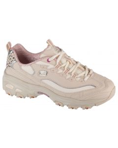 Skechers D'Lites - Wildcats 150236-NTPK damskie buty sneakers, Beżowe 001