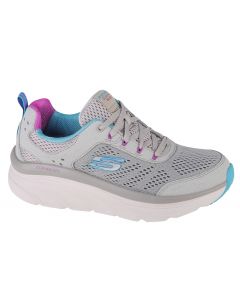 Skechers D'Lux Walker - Infinite Motion 149023-LGMT damskie buty sneakers, Szare 001