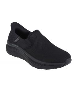 Skechers D'Lux Walker - Orford Slip-ins 232455-BBK męskie buty sneakers, Czarne 001