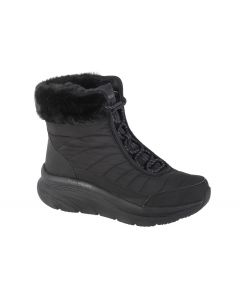 Skechers D'Lux Walker - Winter Solstice 167388-BBK damskie buty zimowe, Czarne 001