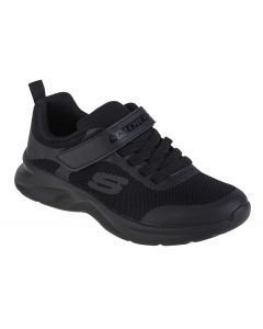 Skechers Dynamatic 303552L-BBK dla chłopca buty sneakers, Czarne 001