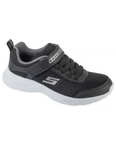 Skechers Dynamatic 405110L-BLK dla chłopca buty sneakers, Czarne 001