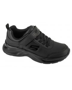 Skechers Dynamatic - Textbook 302629L-BBK dla chłopca buty sneakers, Czarne 001
