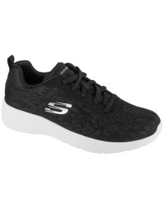 Skechers Dynamight 2.0 - Homespun 12963-BKW damskie buty sneakers, Czarne 001