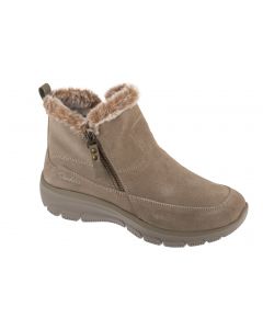 Skechers Easy Going - Cool Zip! 167862-TPE damskie buty zimowe, Beżowe 001