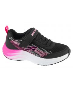 Skechers Elite Sport Pulse 304210L-BKHP dla dziewczynki buty sneakers, Czarne 001
