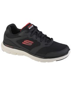 Skechers Flex Advantage 4.0 232225-BKRD męskie buty treningowe, Czarne 001