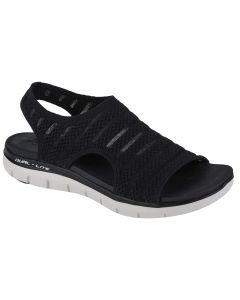 Skechers Flex Appeal 2.5 - Boldest 119271-BLK damskie sandały, Czarne 001