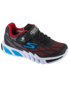 Skechers Flex-Glow Elite - Vorlo 400137L-BKRB dla chłopca buty sneakers, Czarne 001