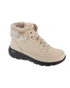 Skechers Glacial Ultra - Mountain Muse 144199-NTBK damskie buty zimowe, Beżowe 001
