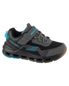 Skechers Glide-Step Plus-Flux Blast 404162L-CCBK dla chłopca buty sneakers, Szare 001